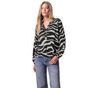 Street One Studio F345261 Chemisier Raglan à Motifs, Flint Grey, 44 Femmes