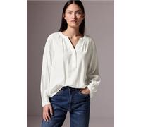 Street One Studio Femme Blouse raglan en couleur unie in Blanc, in size: 46