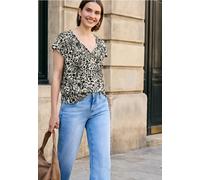 Street One Studio Blouse avec Rubans - Noir - 46