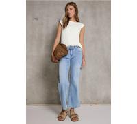 Street One Studio Femme Débardeur en jersey in Blanc, in size: 44