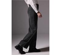 Street One Studio Femme Jeans à jambes larges in Noir, in size: 31