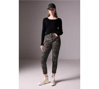 Street One Studio Femme Jeans avec imprimé léopard in Noir, in size: 26