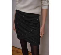 Street One Studio Femme Jupe crayon avec rivets in Noir, in size: 38