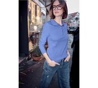 Street One Studio Femme Polo in Bleu, in size: 44