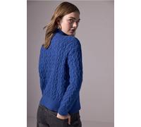 Street One Studio Femme Pull court en maille in Bleu, in size: 44