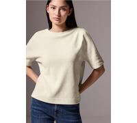 Street One Studio Femme T-shirt cosy in Blanc, in size: 46