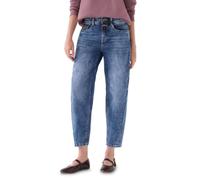 Street One Studio Jean Taille Haute Coupe Ample Authentic Mid Blue Washed 34