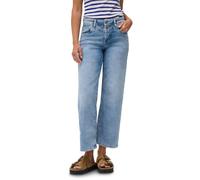 Street One Studio Jean Taille mi-Longue Coupe Ample Bleu Clair Lavage aléatoire 30