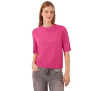 Street One Studio Pull Manches Courtes col Rond Ruby Raspberry Mel. 34