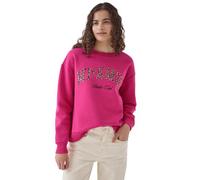 Street One Studio Sweat-Shirt à col Rond Coupe Ample Ru ramboise 38