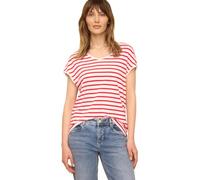Street One Studio T-Shirt rayé Rouge Chili 44