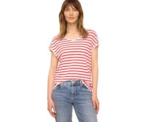 Street One Studio T-Shirt rayé Rouge Chili 44
