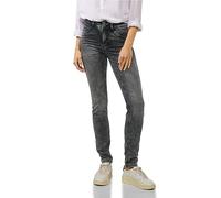 Street One Style York Jean Slim et Haut, Authentic Dark Grey Wash, 26W / 30L Femme
