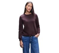Street One Sweat-Shirt 3017129 pour Femme avec détails côtelés (1 pièce), Jazz Berry, 48