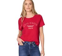 Street One T-Shirt avec Inscription Wording Salsa Red 38