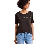 Street One T-Shirt avec Pierres précieuses Espresso Brown 46