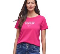 Street One T-Shirt Basique avec imprimé Magenta Dream 34