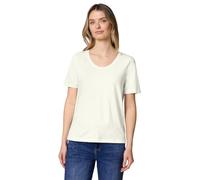 Street One T-shirt Gerda basique blanc cassé Taille S/36