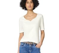 Street One T-Shirt Basique Blanc cassé 44