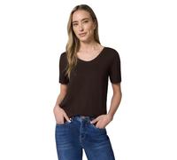 Street One T-Shirt Basique Espresso Brown 36