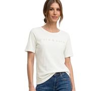 Street One T-Shirt Blanc cassé 44 avec Pierres précieuses