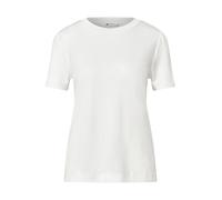 Street One T-Shirt à Manches froncées Off White 42