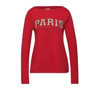 STREET ONE T-shirt camel / mastic / rouge sang / noir, Taille XXL