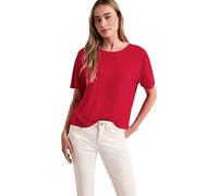 Street One T-Shirt de Couleur Unie Rouge Salsa 44