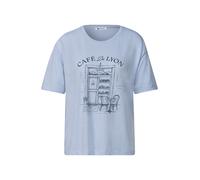 STREET ONE T-shirt marine / bleu clair, Taille M