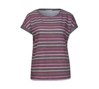Street One T-Shirt Multicolore à Rayures Marron Expresso 44