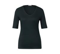 STREET ONE T-shirt 'Palmira' vert foncé, Taille XS