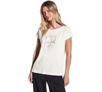 Street One T-Shirt pour Femme avec imprimé, Blanc cassé., 38