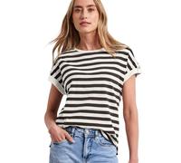 Street One T-Shirt rayé Espresso Brown 36