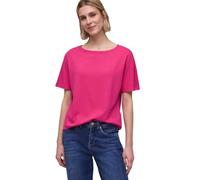 Street One T-Shirt structuré uni Magenta Dream 40