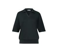 Street One Polo avec Taille élastique - Vert foncé - Taille 34