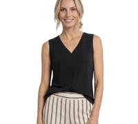 Street One Top avec Ruban Crochet-Tape Black 46
