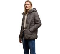 Street One Veste courte matelassée pour femme, Marron Nomade, 46