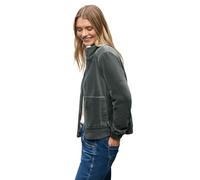 Street One Veste en Velours côtelé pour Femme avec Fermeture éclair, Baume Green, 42