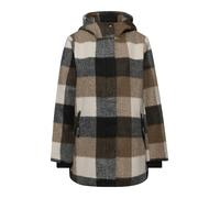 STREET ONE Veste mi-saison marron chiné / gris chiné / noir / blanc, Taille XXXL