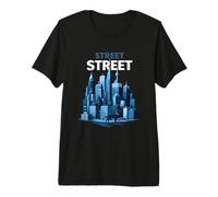 Street : Paysage Urbain T-Shirt Haut de Gamme