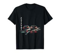 Street Racer Japanese Drift Cars Retro Night Esthétique JDM T-Shirt
