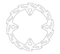 Street Rear Brake Disk Flame Fixed for optimal cooling and resistance -...