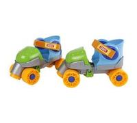 Kids Globe – Patins en ligne junior 720523 – Taille réglable 24-30 – Bleu/Vert