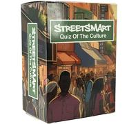 Street Smart : le jeu de questionnaire ultime pour la culture noire ! Avec 100 cartes attrayantes, plongez profondément dans la richesse du patrimoine noir. Transformez votre fête en une fête