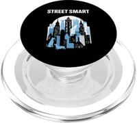 Street Smart Urban Cityscape avec des Chiens PopSockets PopGrip pour MagSafe