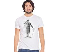 street style Charlie Chaplin Art. 18-33 Urban Slub Men Homme 100% Coton Format - Blanc - Small