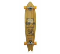 Street Surfing Long Skate Board Retro Erable 107x24 CM ABEC7 Essieu Aluminium
