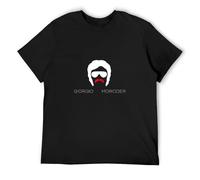 Street T-Shirt Giorgio Moroder Famous Singer Legend Logo Men's Black L