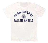 Street T-Shirt Gram Parsons and The Fallen Angels Folk Rock Retro Vintage Men Black 3XL