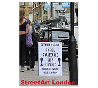 StreetArt London (Wandkalender 2026 DIN A3 hoch), CALVENDO Monatskalender: Das Beste der Londoner Street Art